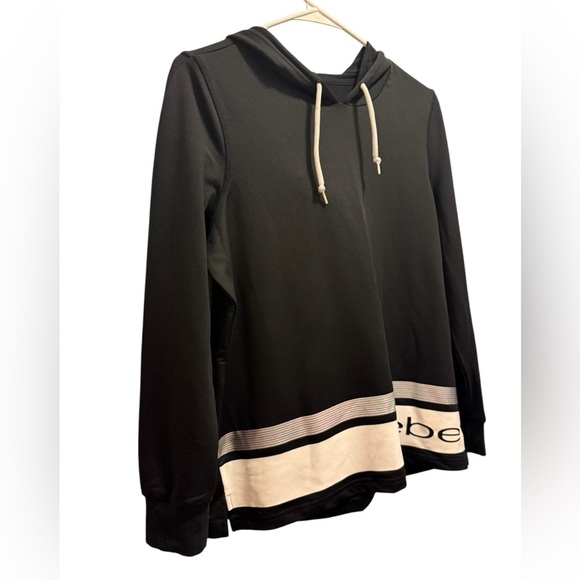 Bebe White Hooded Sweaters - Picture 1 of 10